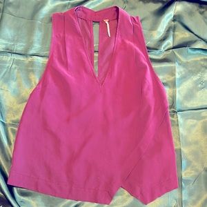 Free People V neck top